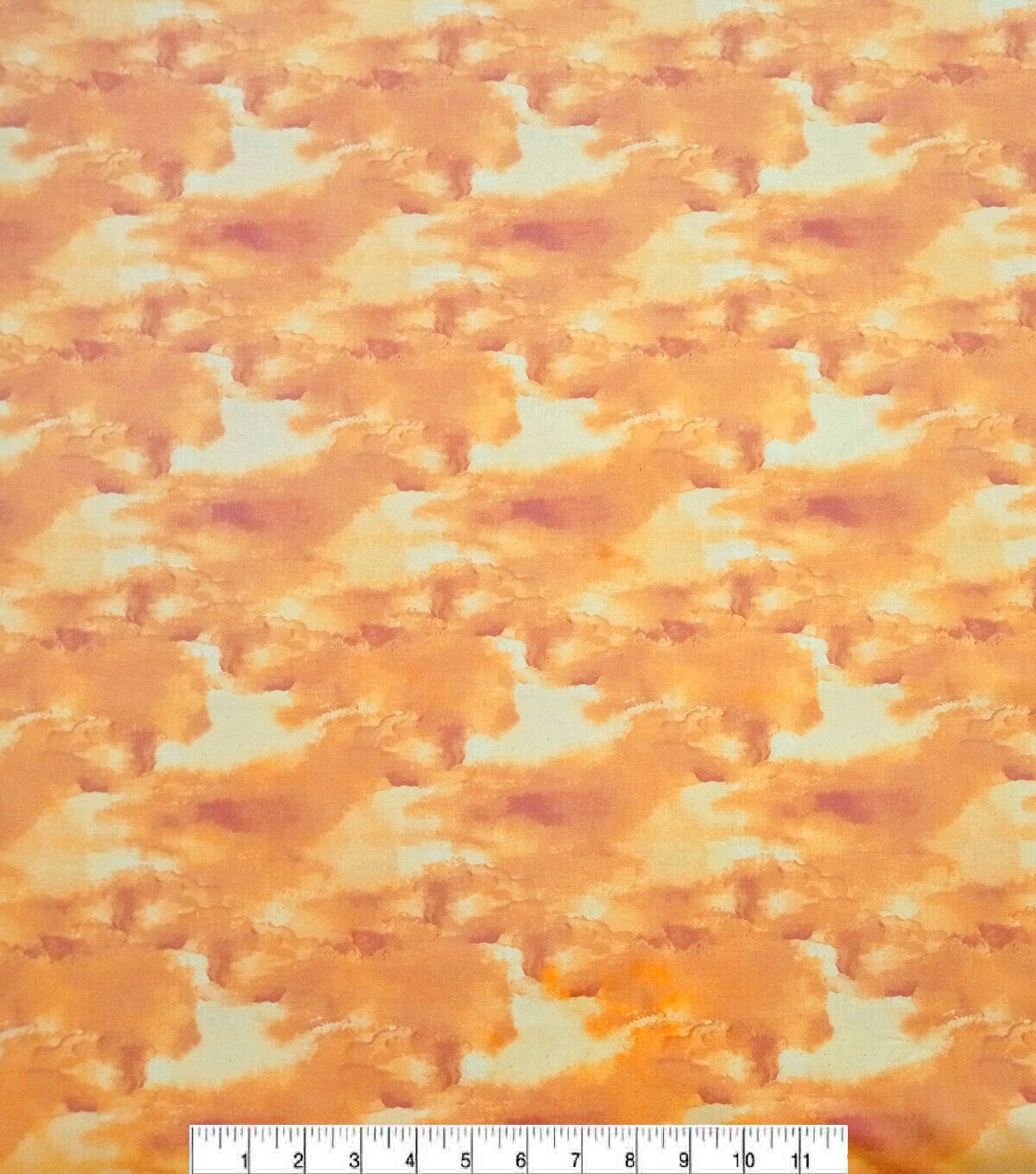 Apricot Watercolor Cotton Fabric by Keepsake Calico
