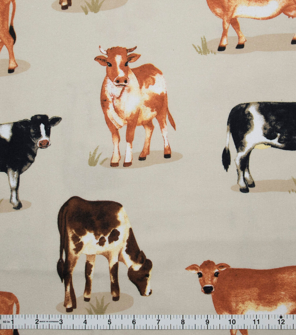 Super Snuggle Cows Flannel Fabric