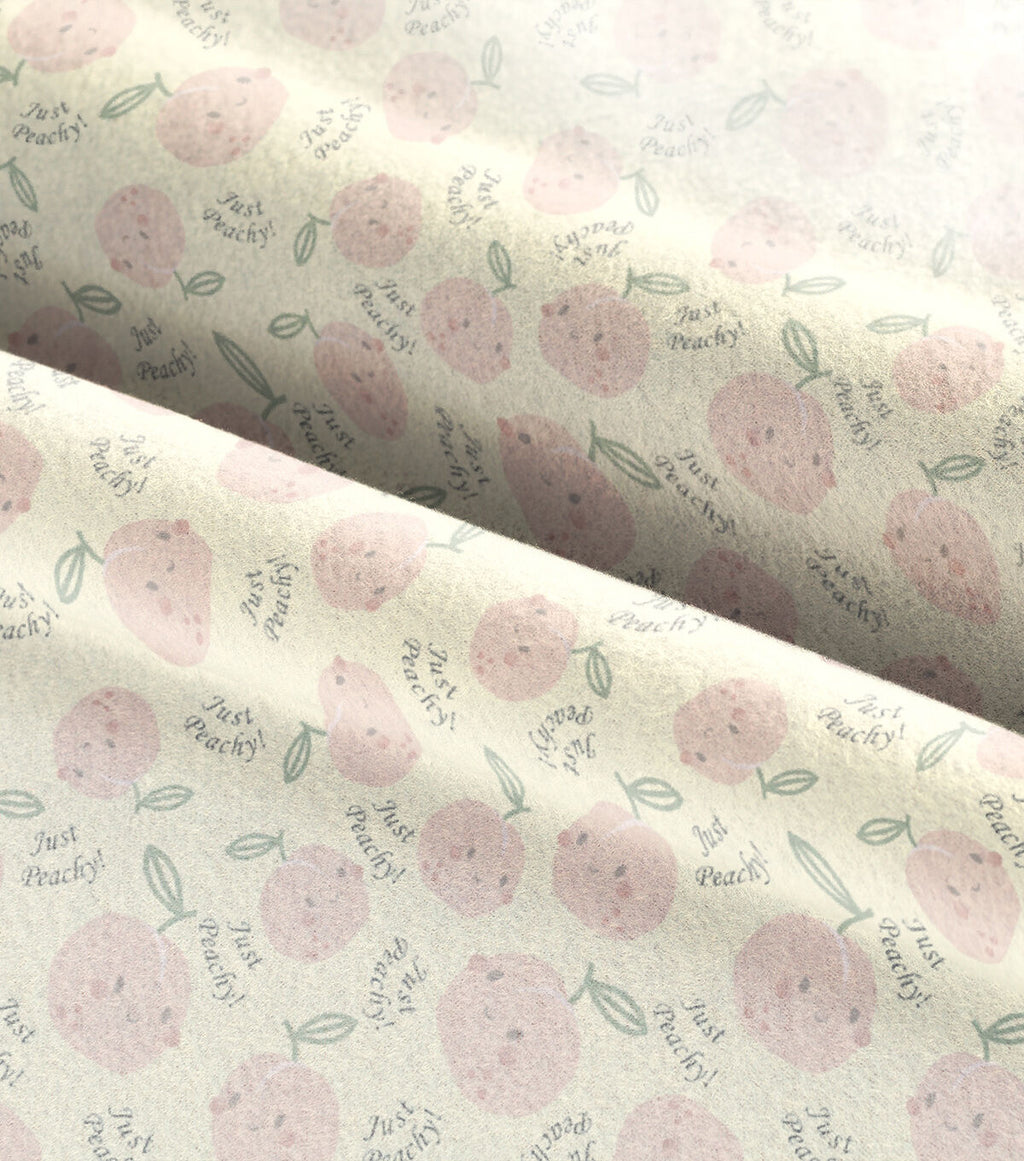 Just Peachy Super Snuggle Flannel Fabric