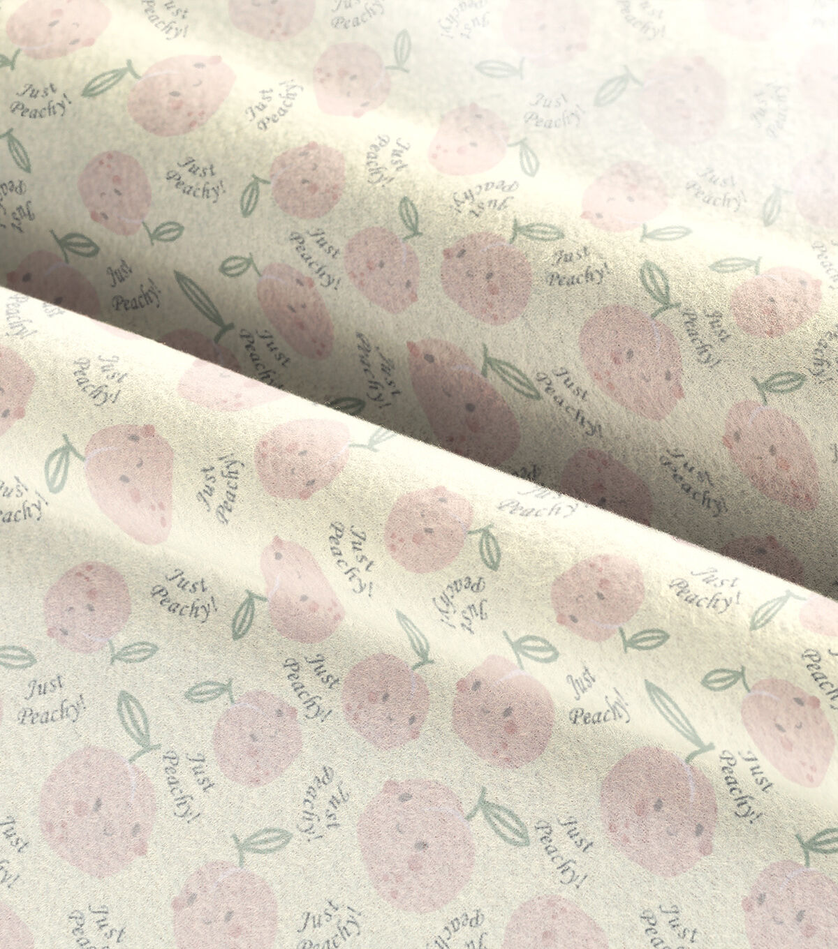 Just Peachy Super Snuggle Flannel Fabric