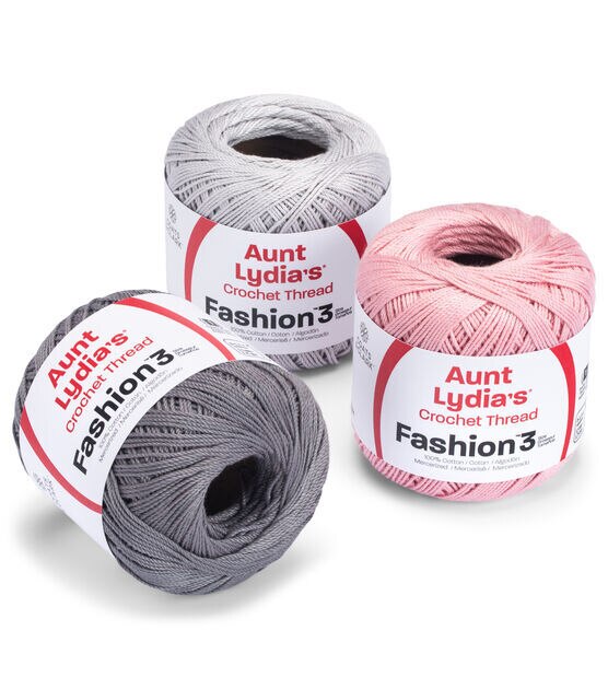 Aunt Lydia's Size 10 Metallic Crochet Thread