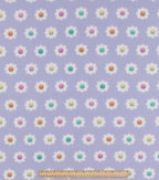 Happy Daisy Blizzard Prints Fleece Fabric
