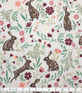 Super Snuggle Celestial Rabbit Flannel Fabric
