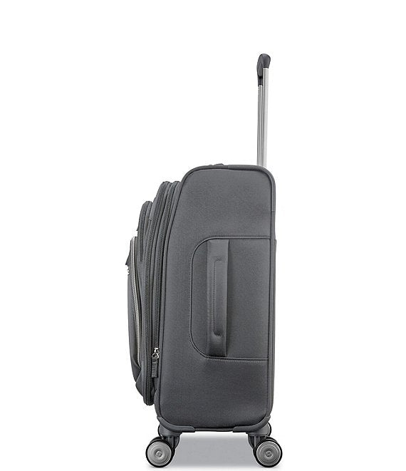 Mobile Solution Carry-On Expandable Spinner Suitcase