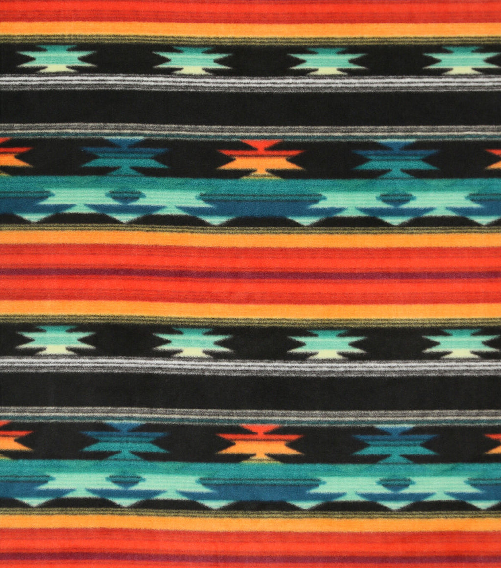 Luxe Fleece Fabric Aztec