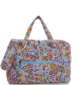 Vera Bradley Provence Paisley Weekender Travel Bag