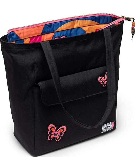 x Jade Purple Brown Butterfly Swirl Night Retreat Tote