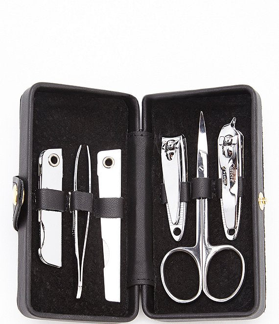 Leather Framed Manicure Set