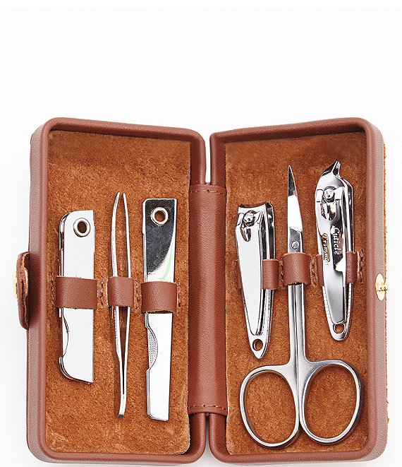 Leather Framed Manicure Set