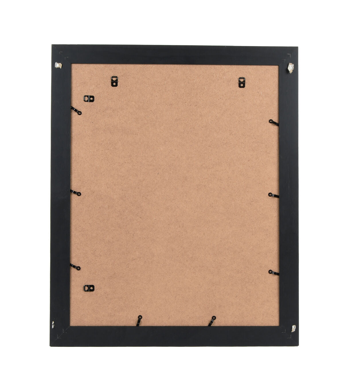 11x14 Walnut Crosshatch Wood Wall Frame with Mat
