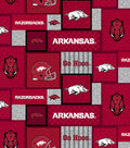 Arkansas College Patch Fleece Fabric