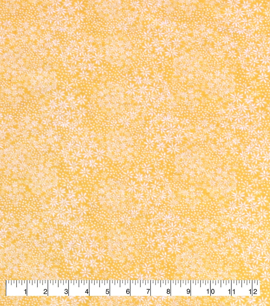 108 Wide Daisy Flannel Fabric