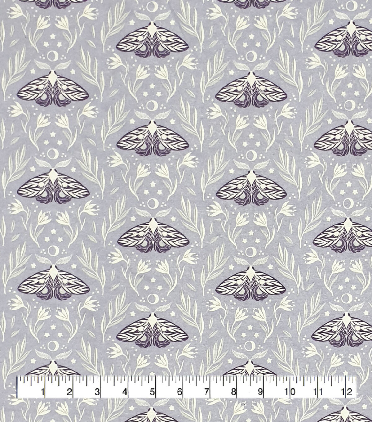 Moths In Line Super Snuggle Flannel Fabric