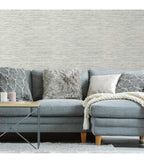 York Wallcoverings Wallpaper Grey Grasscloth