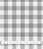 Gingham Blue Super Snuggle Flannel Fabric