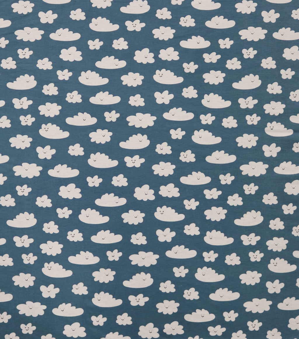 Happy Clouds Super Snuggle Flannel Fabric