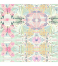 RoomMates Wallpaper Pink Synchronized Floral