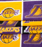 LA Lakers Fleece Fabric Block