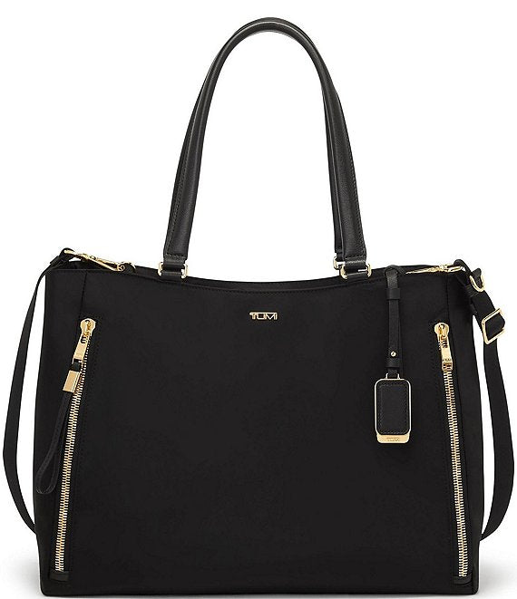 Voyageur Valetta Medium Gold Tone Travel Tote Bag