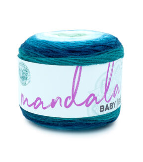 Lion Brand Mandala Baby 590yds Light Weight Acrylic Yarn