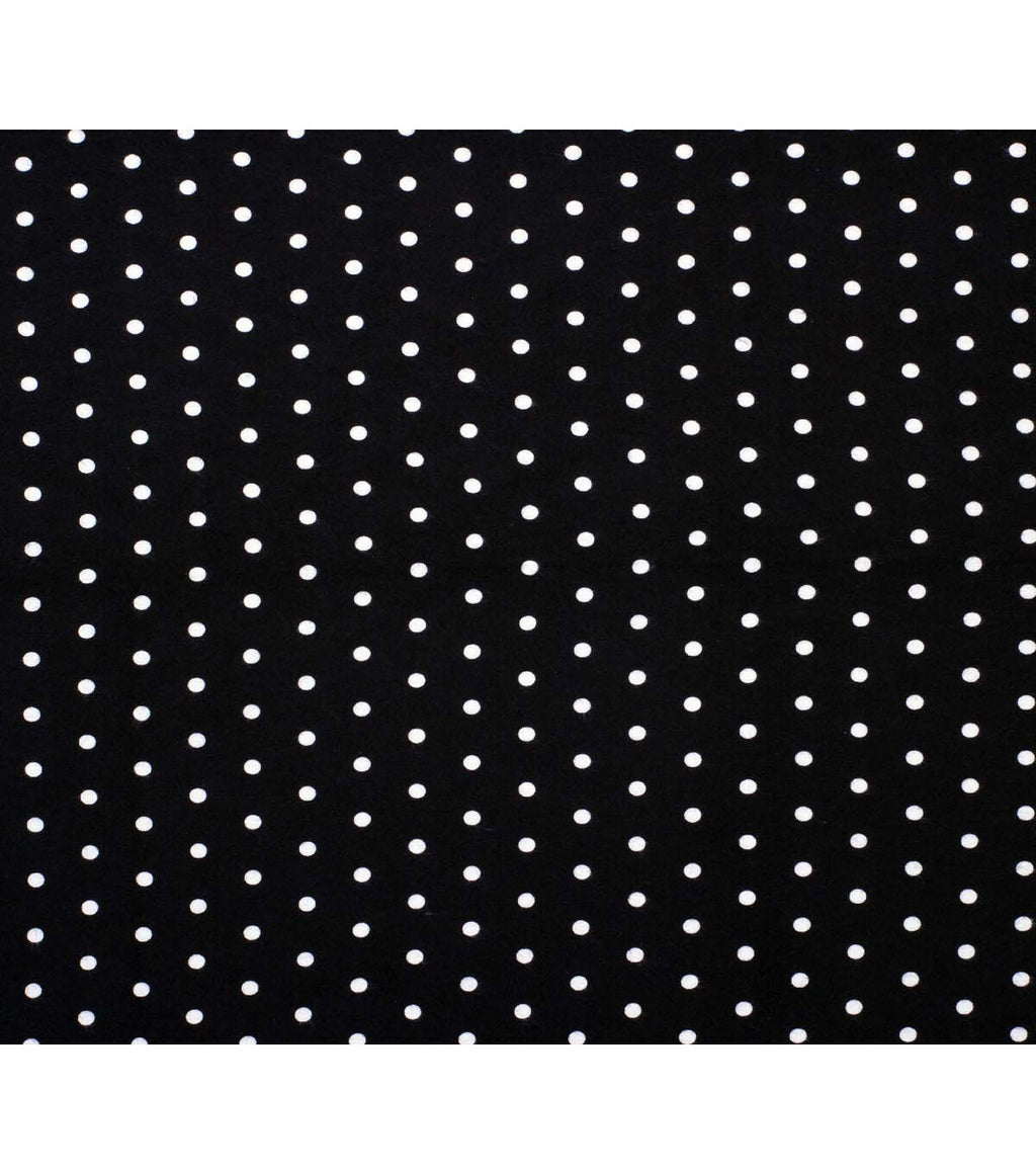 White Dots Super Snuggle Flannel Fabric