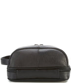 Bottom Zip Leather Travel Kit