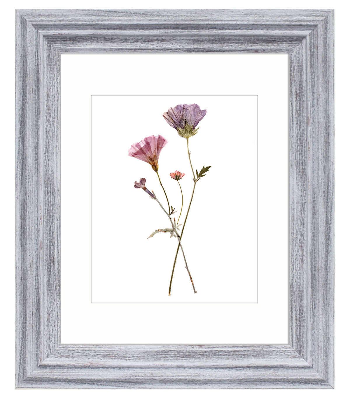 BP 8x10 Distressed Blue Wash Wall Photo Frame
