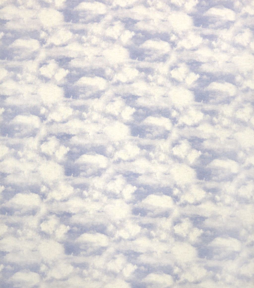 Clouds Super Snuggle Flannel Fabric