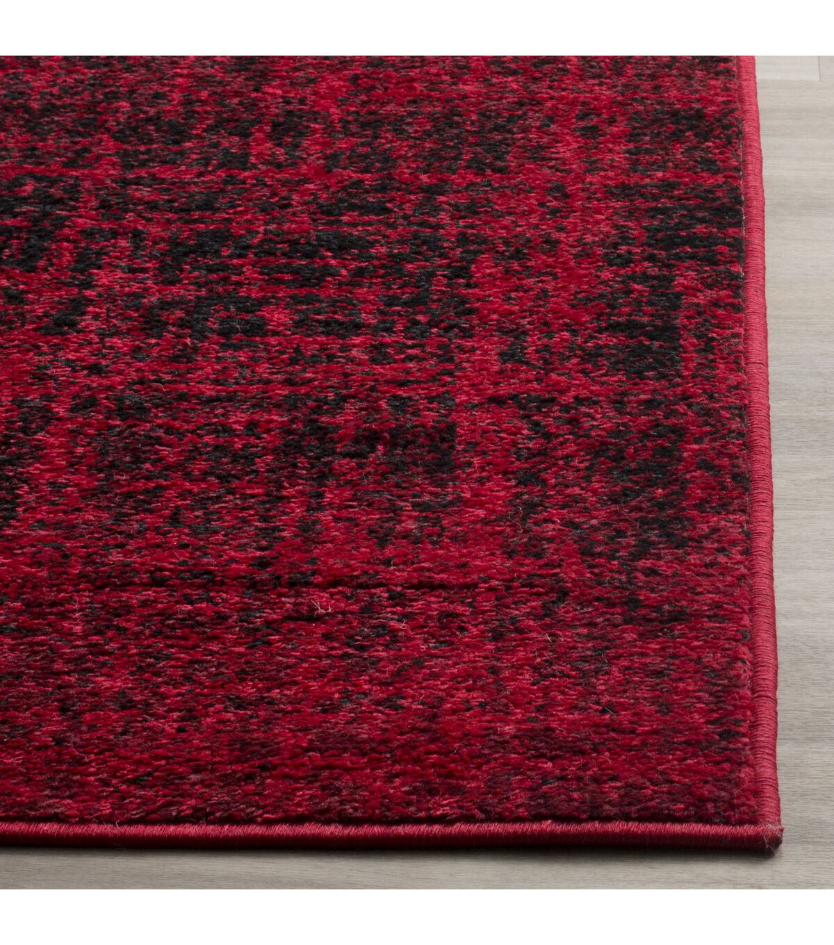 Safavieh Adirondack 116 Red / Black 4' X 6' Sm. Rectangle