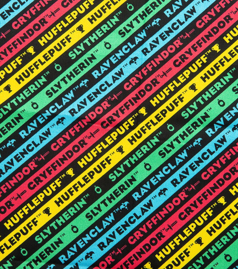 Harry Potter Cotton Fabric House Stripe