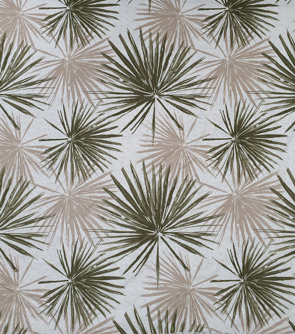 Palm Circles Super Snuggle Flannel Fabric