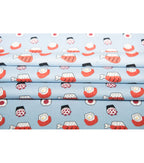 Super Snuggle Tossed Sushi Flannel Fabric