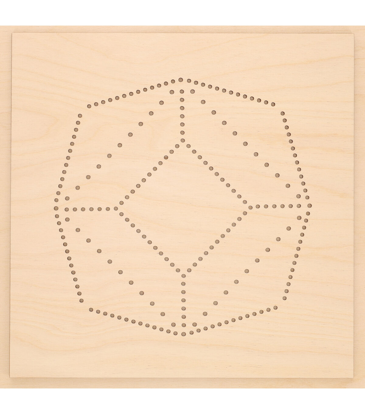 Leisure Arts 11 Cube Wood Stitching String Art Kit With Shadow Box