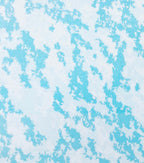 Blue Textured Snow Luxe Flannel Fabric