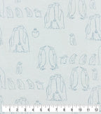 Penguins Super Snuggle Flannel Fabric