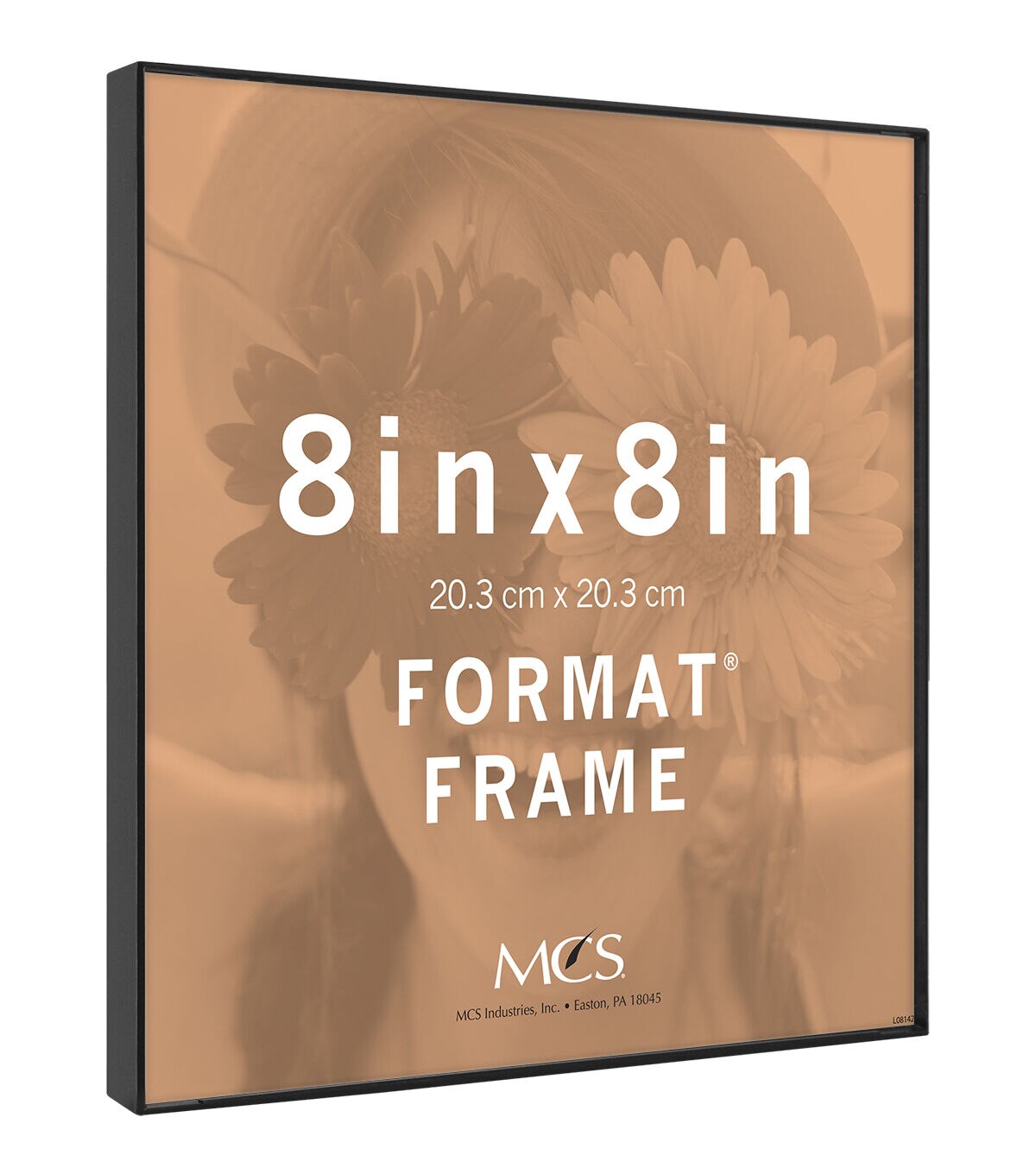 MCS 8 x 8 Front Loading Black Wall Frame