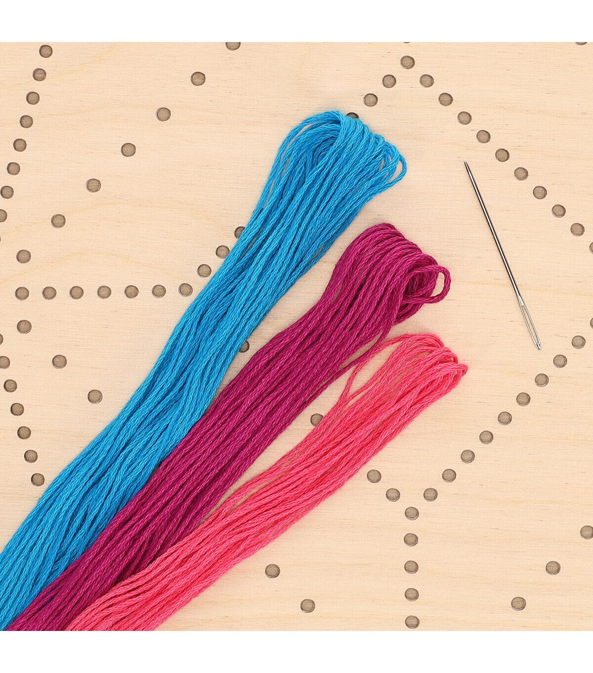 Leisure Arts 11 Cube Wood Stitching String Art Kit With Shadow Box