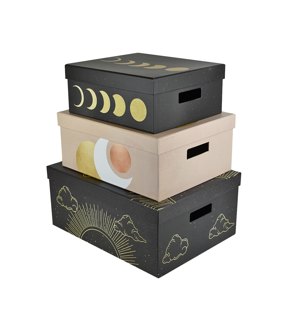 14 Moon & Planets Rectangle Box by Place & Time