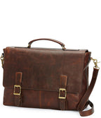 Logan Top Handle Leather Briefcase