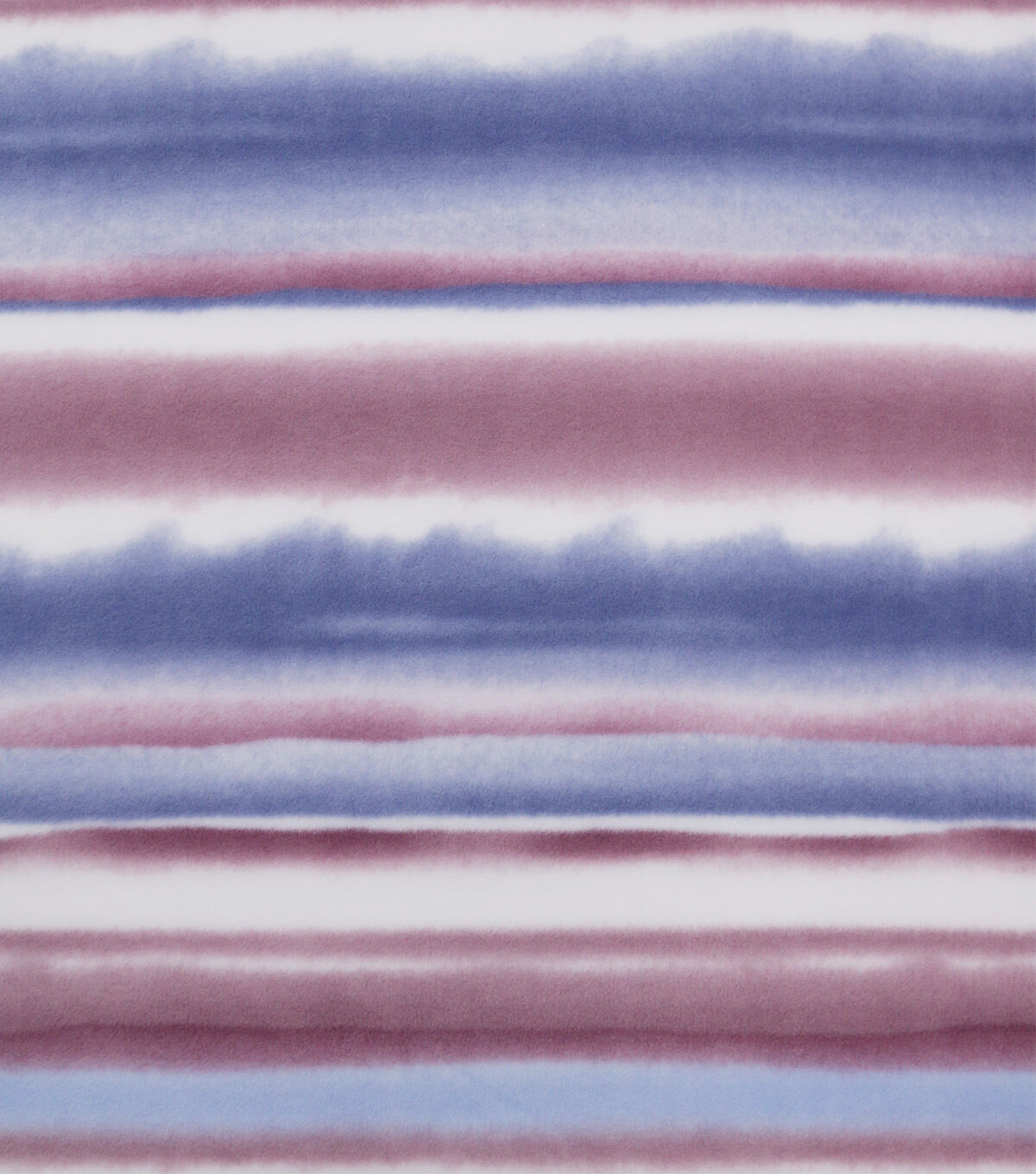 Purple Stripes Anti Pill Fleece Fabric