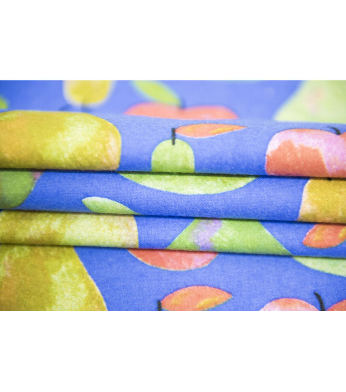 Multi Color Fruit Super Snuggle Flannel Fabric