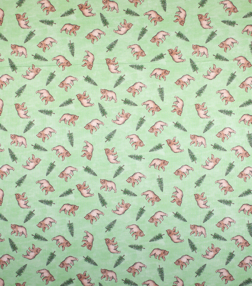 California Cotton Fabric Tossed Icons