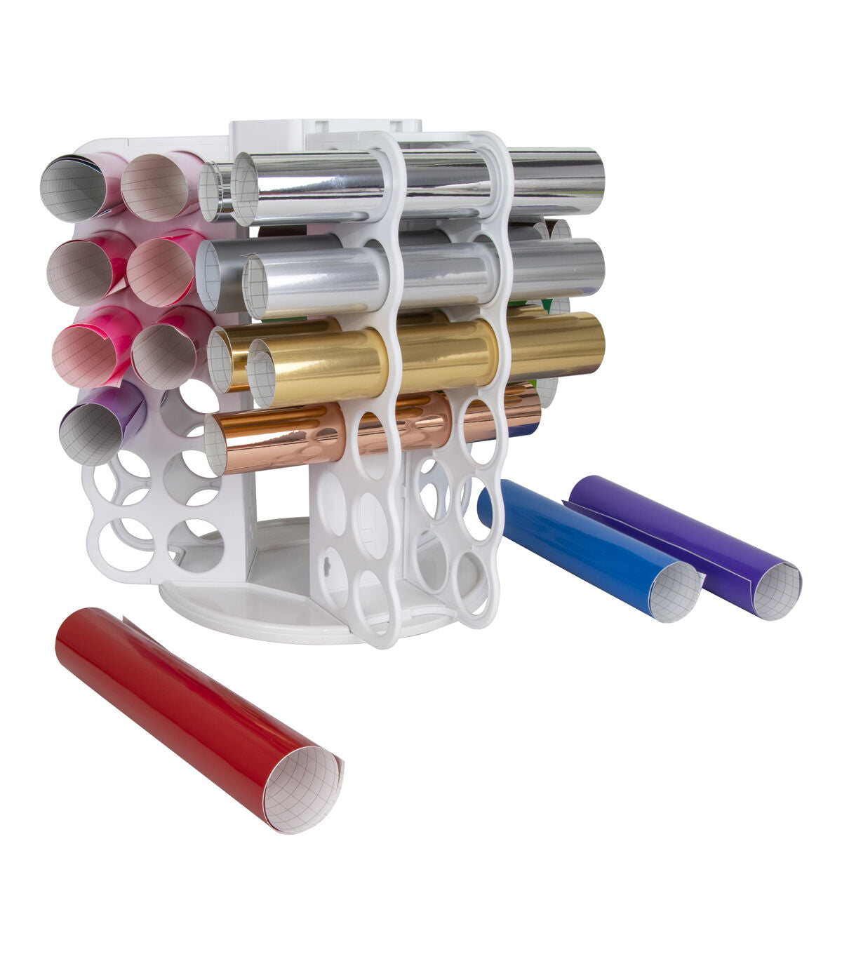 ArtBin 13 Plastic 36 Roll Rotating Vinyl Storage Tower