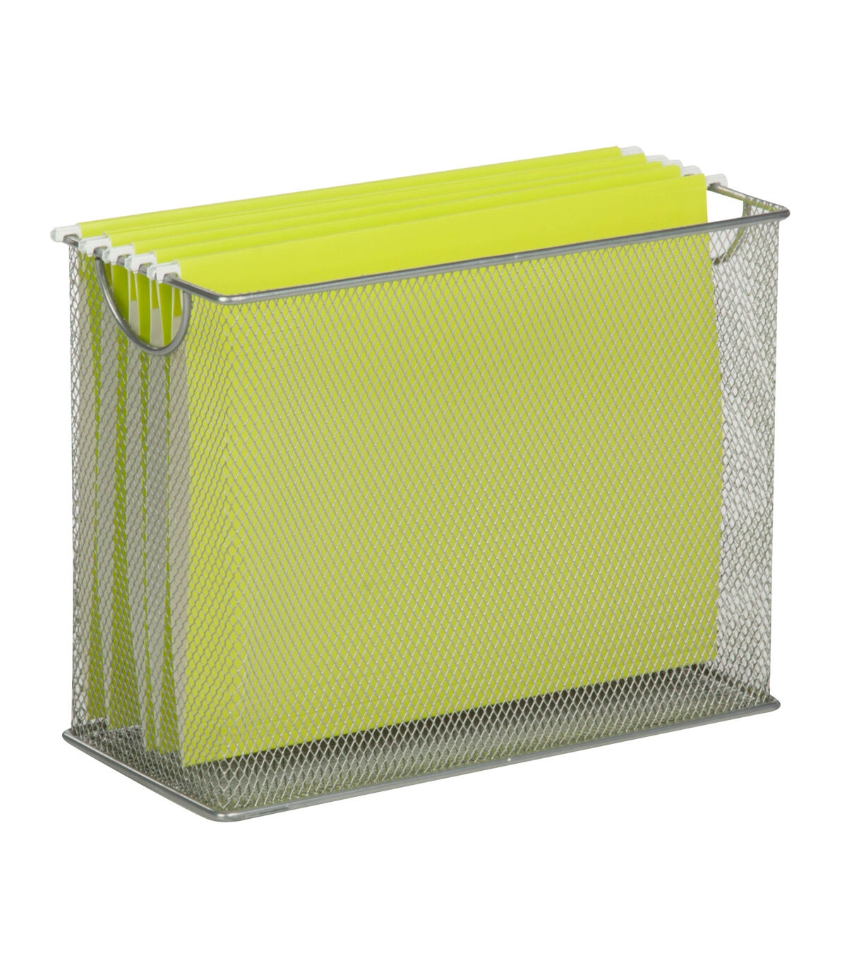 Honey Can Do 12.5 x 10 Gray Mesh Tabletop File Holder