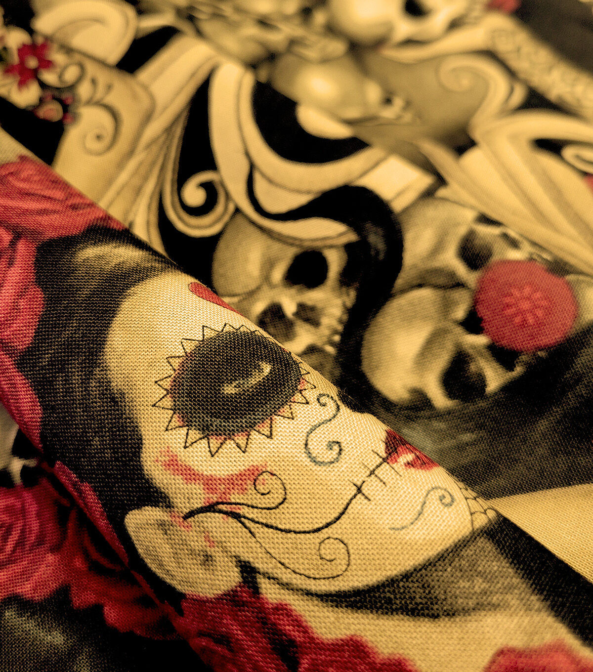 Alexander Henry Dark Smoke Las Elegantes Premium Cotton Fabric