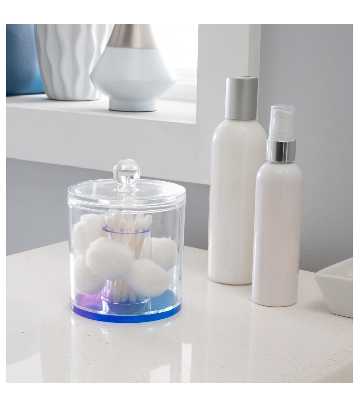 Simplify 4 Ombre Q Tip & Cotton Holder