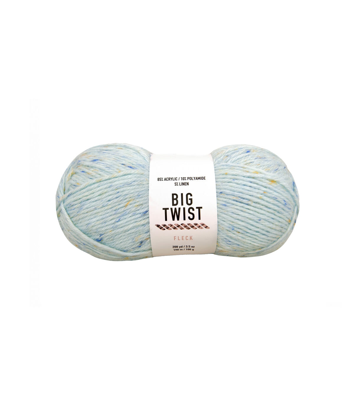 Fleck 208yds Worsted Acrylic Blend Yarn by Big Twist