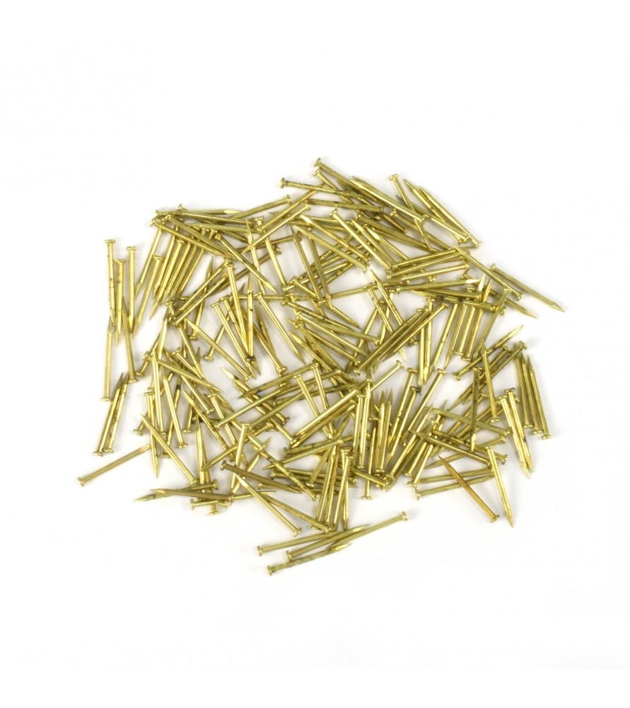 Brass Iron Nails 10 mm (200 Units)