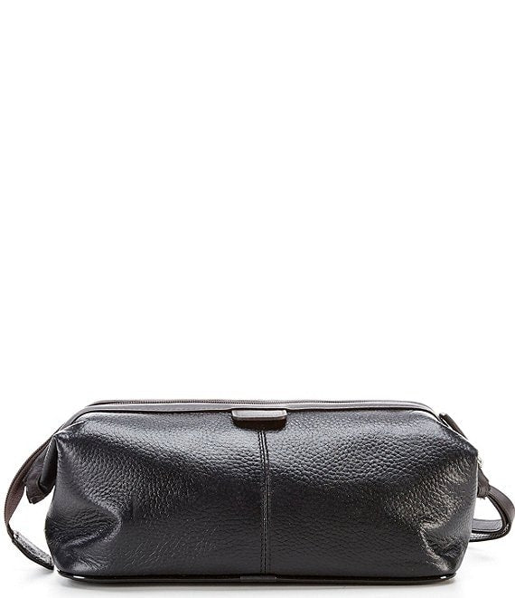 Wide Mouth Leather Travel Kit