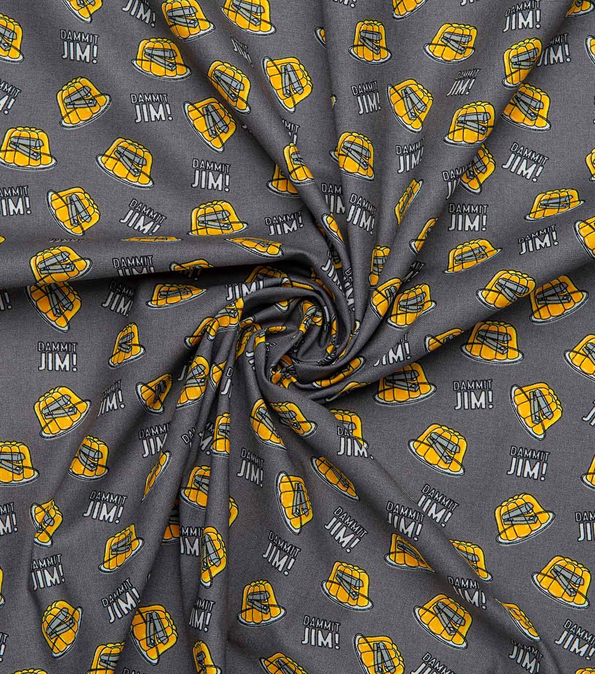 The Office Pranks Stapler Cotton Fabric